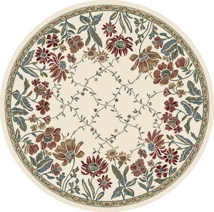 Dynamic Rugs Ancient Garden 57084-6464 Ivory Area Rug