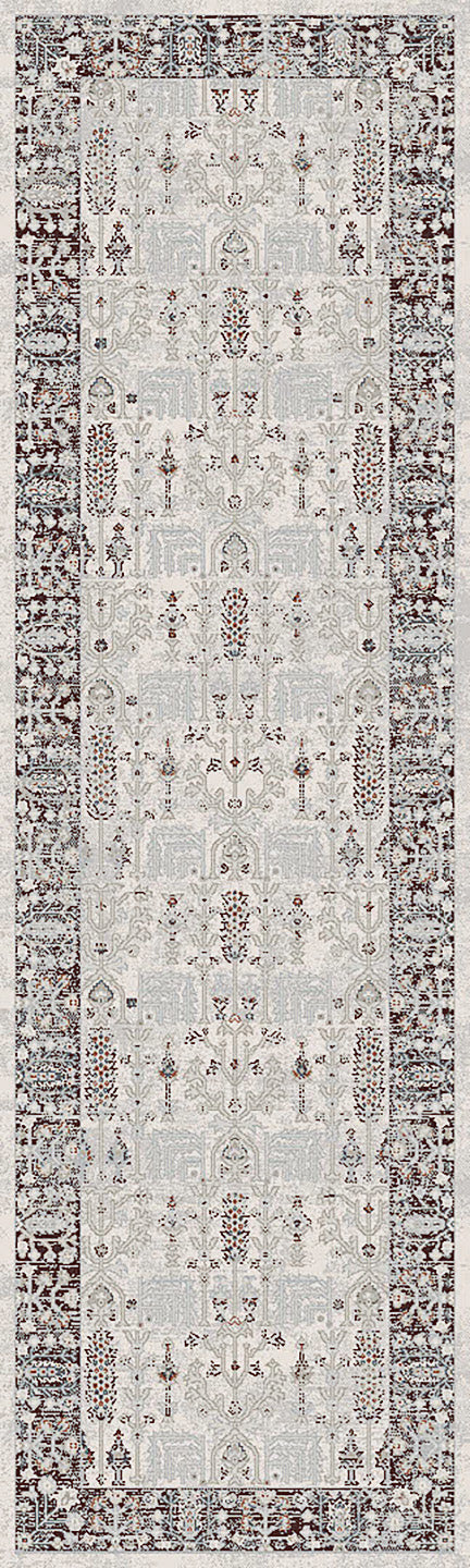 Dynamic Rugs Carson 5225-109 Ivory/Black Area Rug