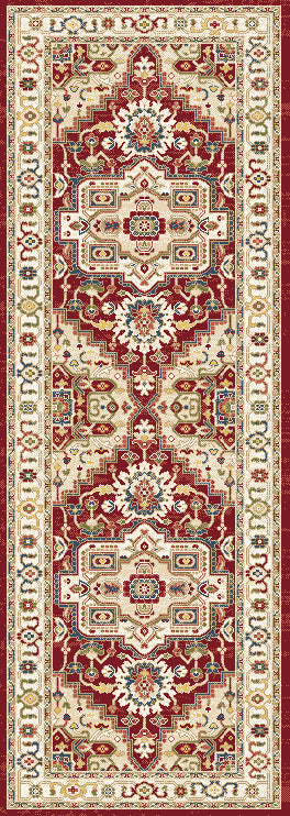 Juno 6882-130 Ivory/Red Area Rug