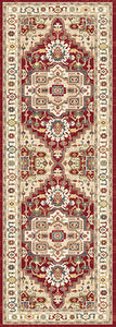 Dynamic Rugs Juno 6882-130 Ivory/Red Area Rug