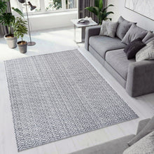 Load image into Gallery viewer, Dynamic Rugs Allegra 2987-915 Grey/Ivory/Denim Area Rug
