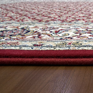 Dynamic Rugs Ancient Garden 57011-1414 Red/Ivory Area Rug