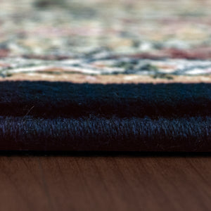 Dynamic Rugs Ancient Garden 57090-3484 Navy Area Rug