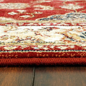 Dynamic Rugs Ancient Garden 57158-1464 Red/Ivory Area Rug
