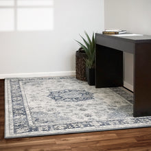 Load image into Gallery viewer, Dynamic Rugs Ancient Garden 57559-9686 Silver/Blue Area Rug
