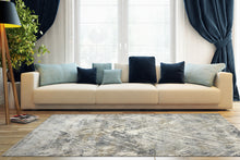 Load image into Gallery viewer, Dynamic Rugs Castilla 3537-950 Grey/Blue Area Rug
