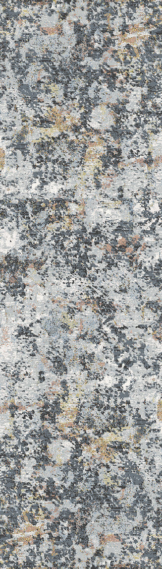 Dynamic Rugs Couture 52023-3616 Charcoal/Copper Area Rug