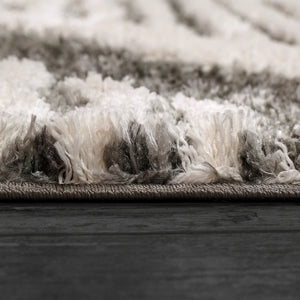 Dynamic Rugs Cruz 7006-901 Grey/Ivory Area Rug