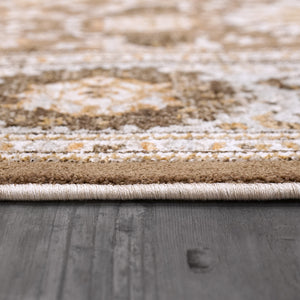 Dynamic Rugs Cullen 5706-805 Beige/Blue Area Rug