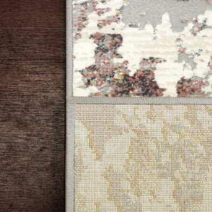 Dynamic Rugs Couture 52023-6414 Grey/Gold Area Rug