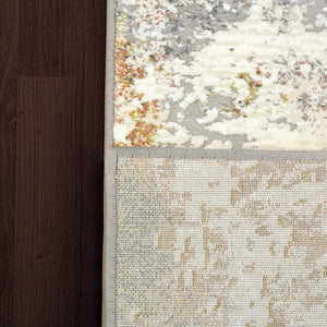 Dynamic Rugs Couture 52023-6464 Grey/Blue Area Rug