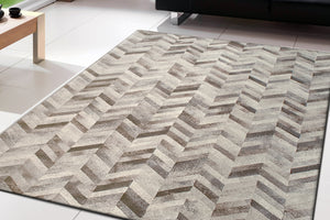 Dynamic Rugs Eclipse 63226-4343 Silver Area Rug