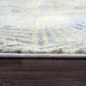 Dynamic Rugs Gold 1355-897 Cream/Silver/Gold Area Rug