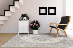 Dynamic Rugs Imperial 12259-526 Ivory/Grey Area Rug