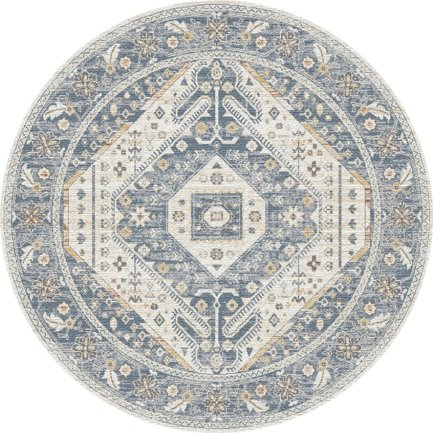 Jupiter 3105-599 Navy/Multi Area Rug