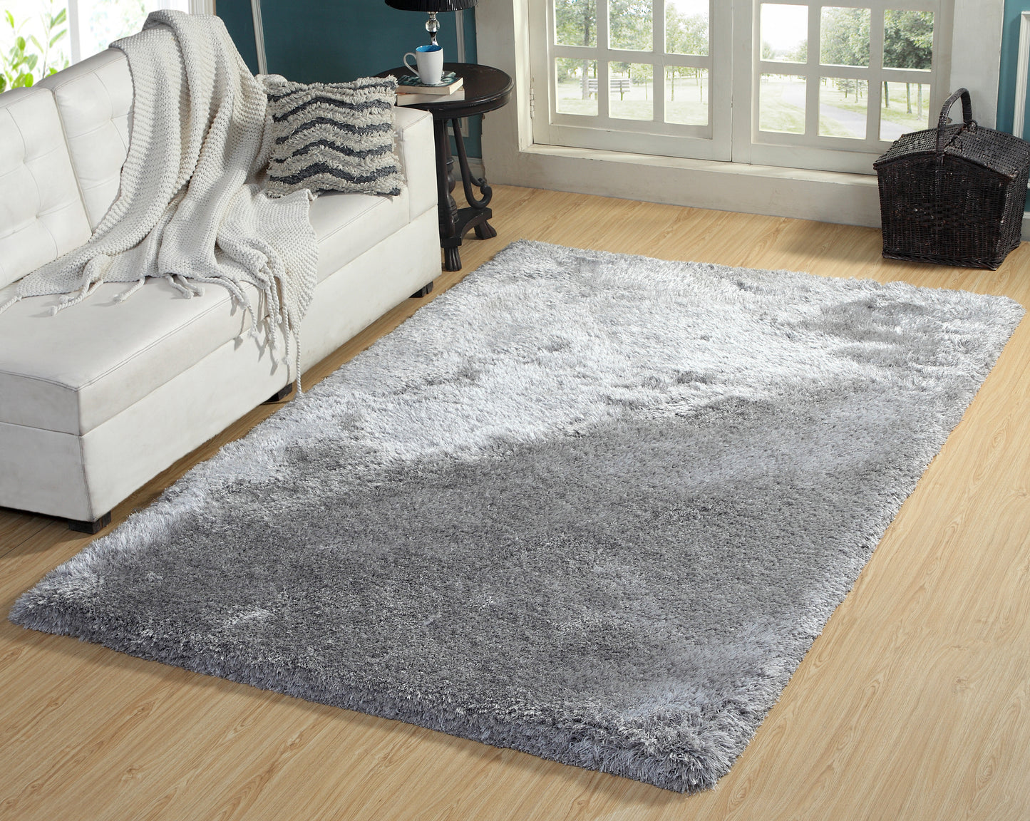 Luxe 4201-900 Grey Area Rug