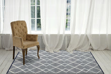 Load image into Gallery viewer, Dynamic Rugs Maeve 2728-150 Ivory/Navy Area Rug
