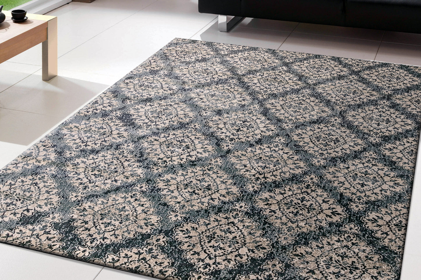 Melody 985015-119 Blue Area Rug