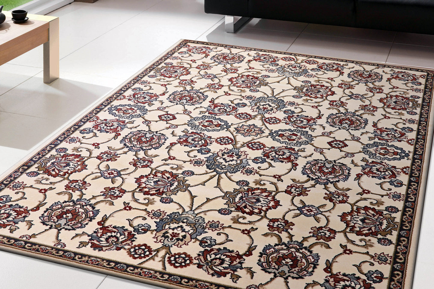 Melody 985020-414 Ivory Area Rug