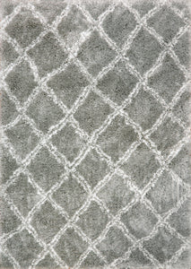 Dynamic Rugs Nordic 7432-900 Silver/White Area Rug
