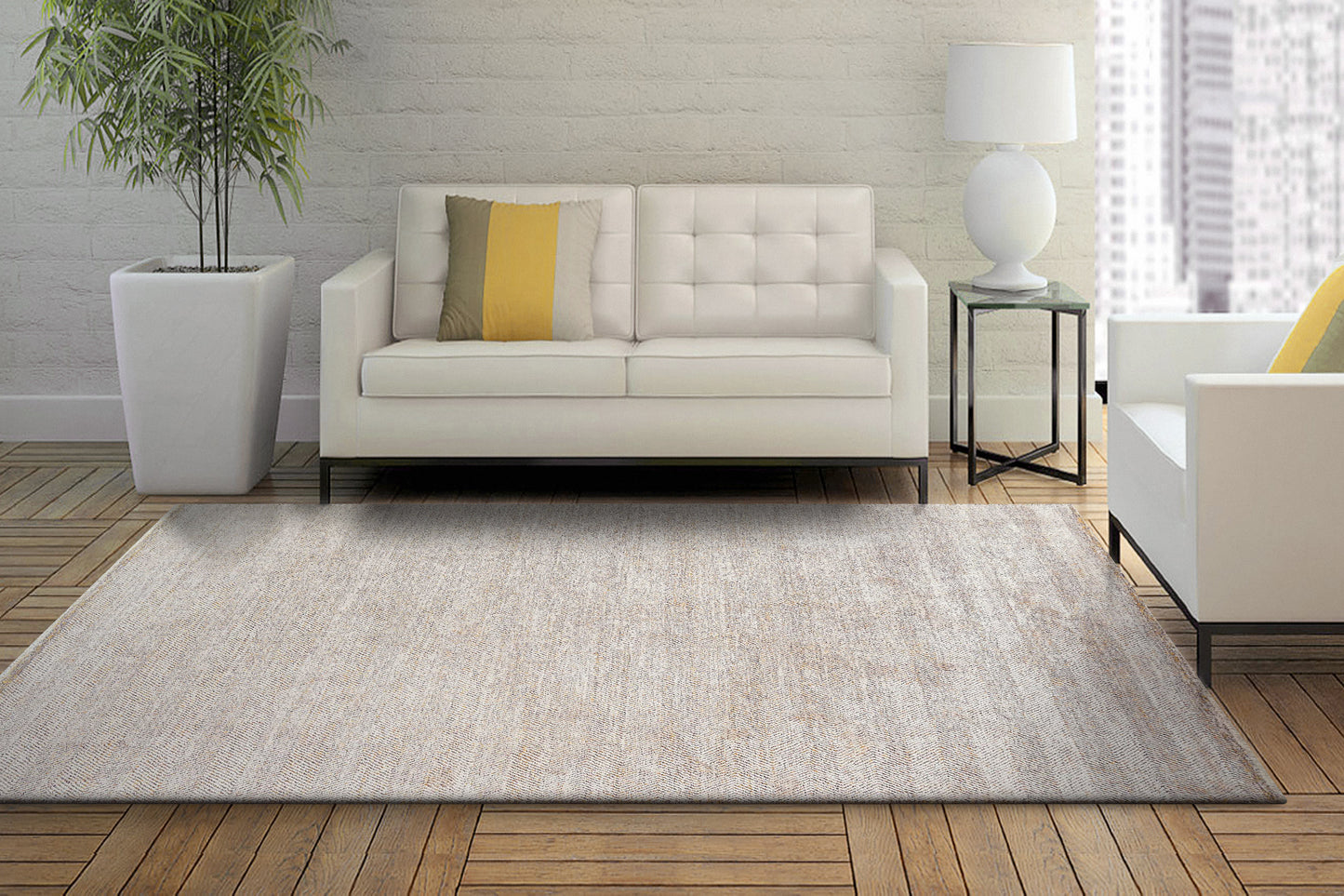 Opulus 4311-889 Beige/Multi Area Rug