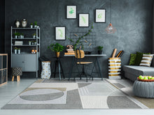 Load image into Gallery viewer, Dynamic Rugs Polaris 46012-6191 Ivory/Grey/Gold Area Rug
