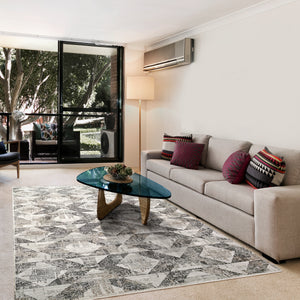 Dynamic Rugs Refine 4631-889 Beige/Cream/Slate Area Rug