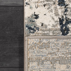 Dynamic Rugs Riley 6031-905 Grey/Blue Area Rug