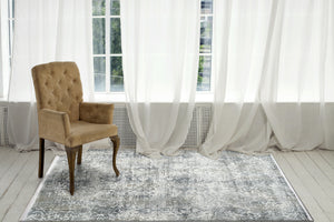 Dynamic Rugs Ruby 2162-190 Ivory/Grey Area Rug