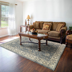 Dynamic Rugs Savoy 3572-598 Denim/Grey/Cream Area Rug