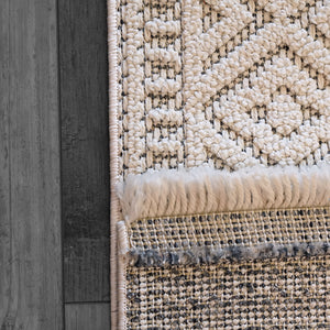 Dynamic Rugs Seville 3605-109 Ivory/Soft Grey Area Rug