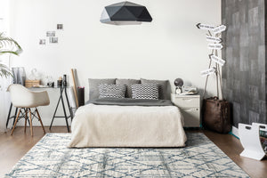 Dynamic Rugs Troya 4604-105 Grey/Ivory Area Rug