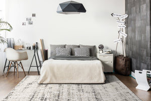 Dynamic Rugs Troya 4604-910 Grey/Ivory Area Rug